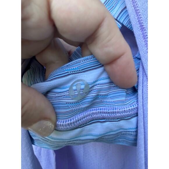 Lululemon Ready & Go Tank Top Medium Support Built-In Bra Luxtreme Size 6 - Picture 5 of 8